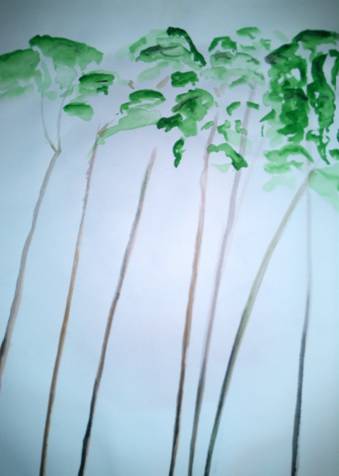 Mirjan Maiberger: Aquarell